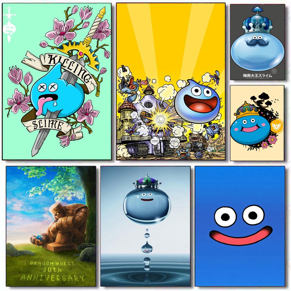 D-Dragon Quest Slime Poster Pe - đánh giá và giá Office Quest