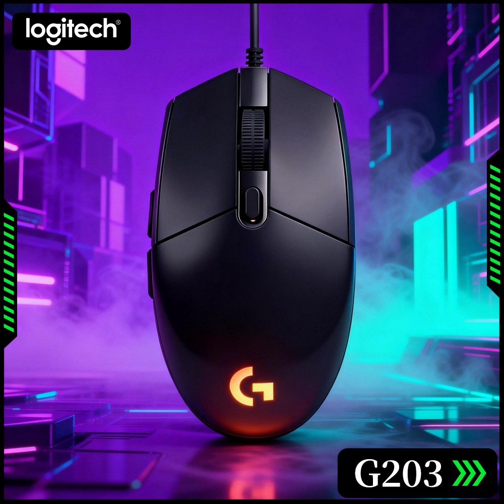 Logitech G203 Wired Gaming Mou - đánh giá và giá Logitech Mouse G203