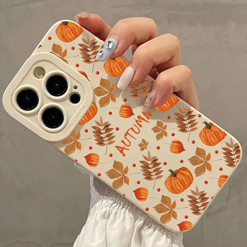 Autumn Maple Leaves Pumpkin Pa - đánh giá và giá Receipt Printer Thermal