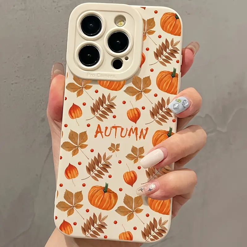 Autumn Maple Leaves Pumpkin Pa - đánh giá và giá Receipt Printer Thermal