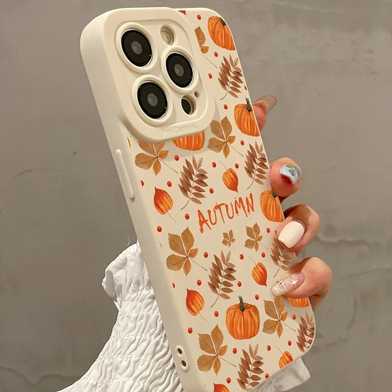 Autumn Maple Leaves Pumpkin Pa - đánh giá và giá Receipt Printer Thermal