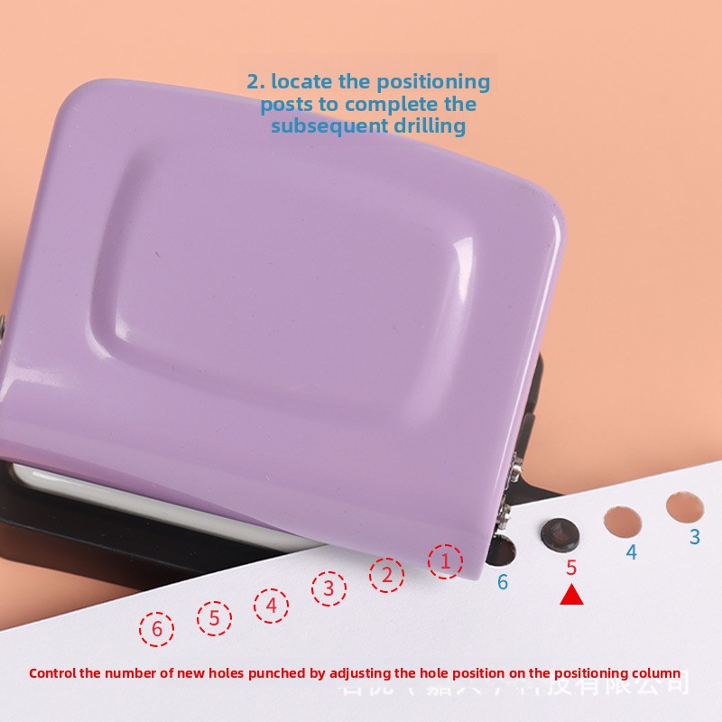 6-Hole Mini Creative Small Hol - đánh giá và giá Binding Machine Comb