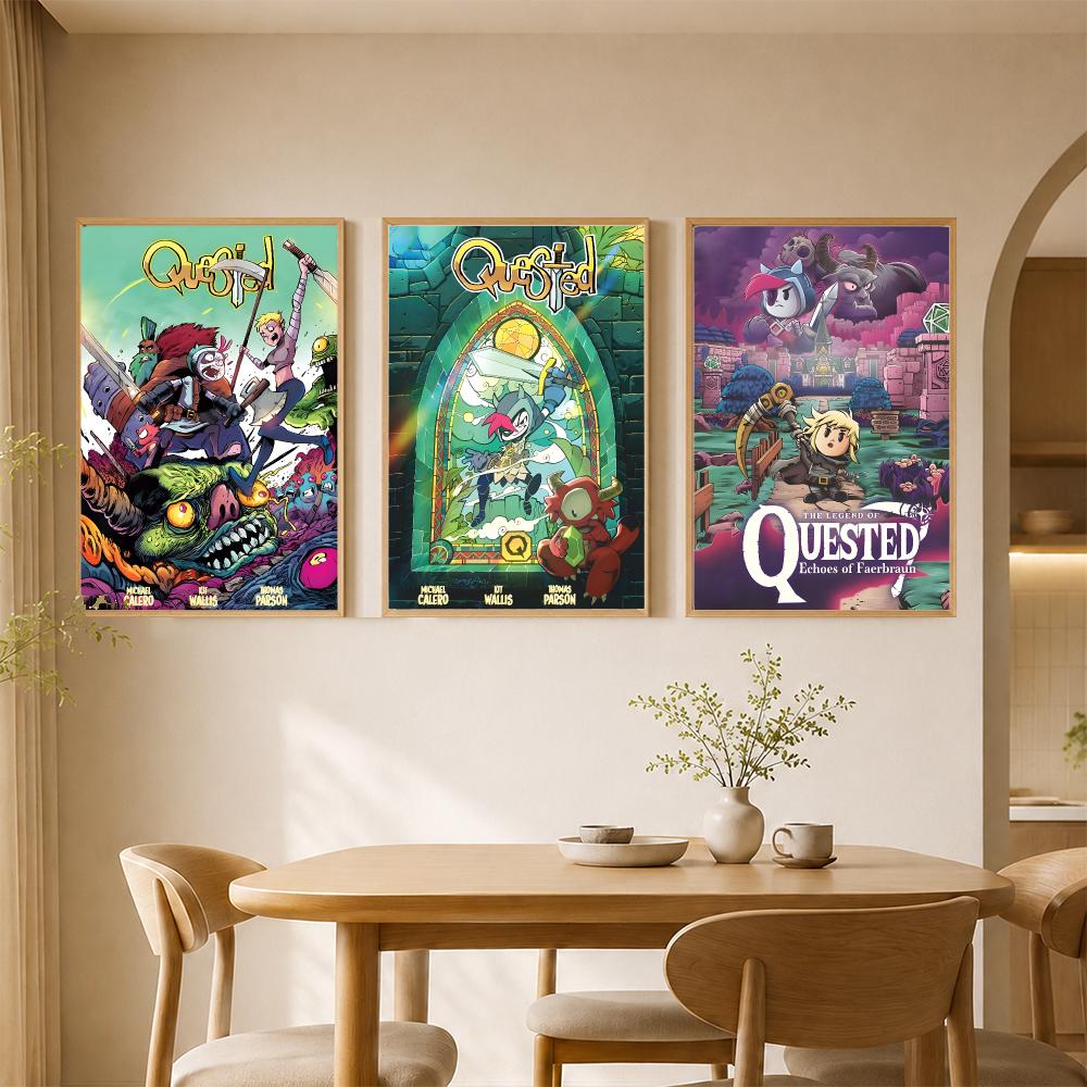 Brand Quested Poster Graphic W - đánh giá và giá Office Quest