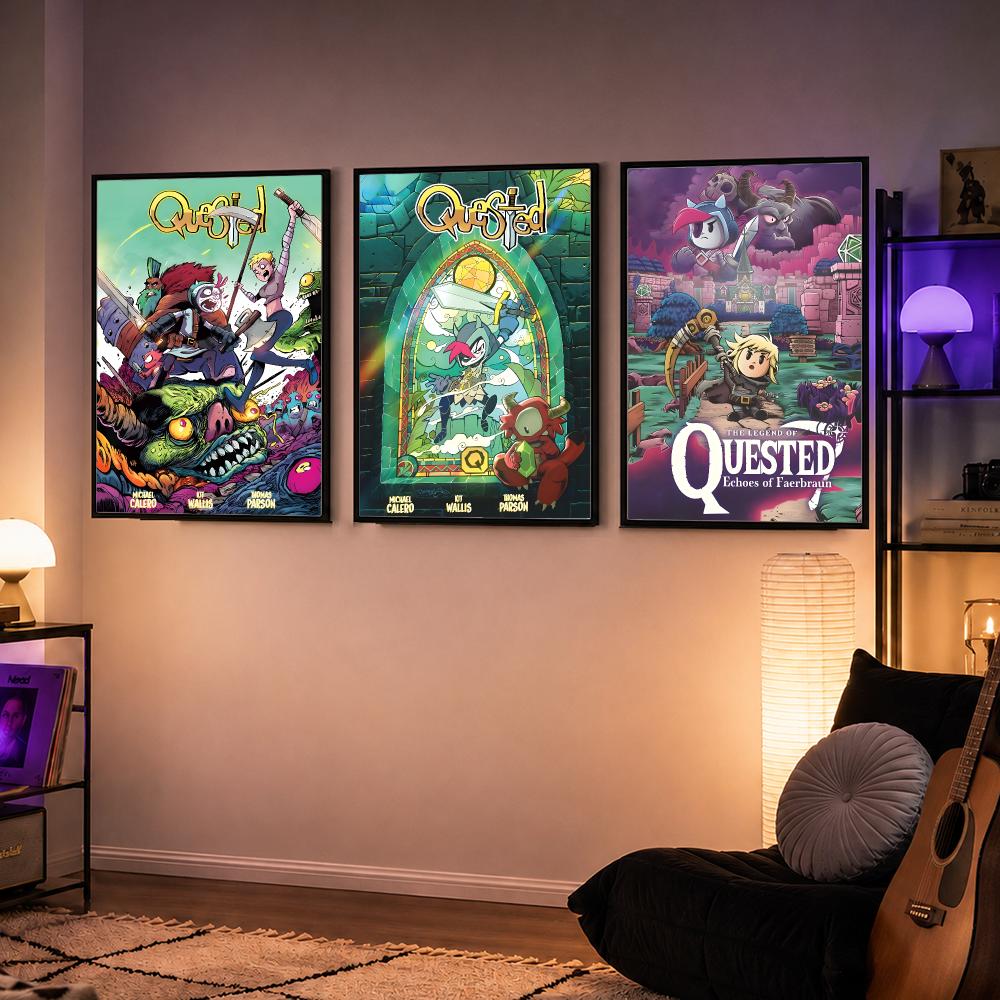 Brand Quested Poster Graphic W - đánh giá và giá Office Quest