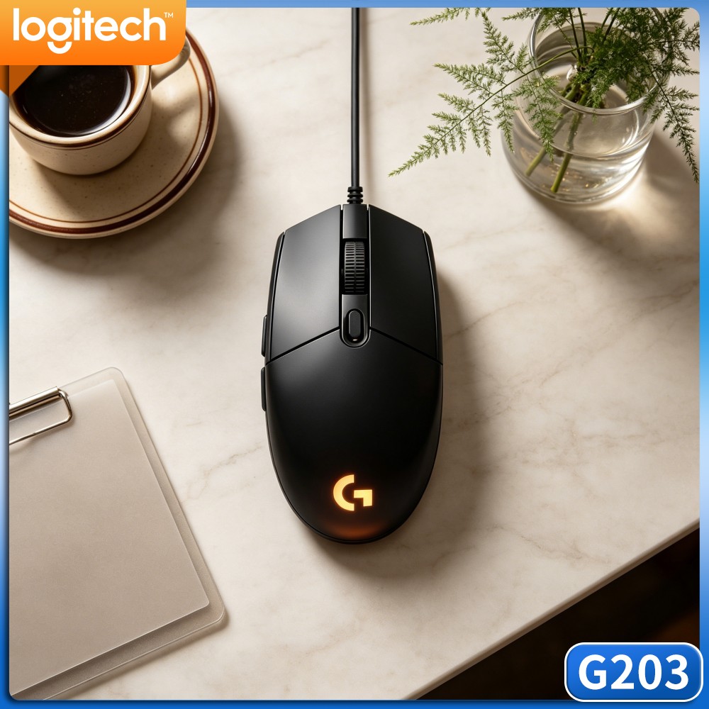 Logitech G203 Wired Gaming Mou - đánh giá và giá Logitech Mouse G203