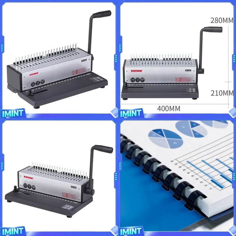 Factory Comb Binder Rayson SD- - đánh giá và giá Binding Machine Comb