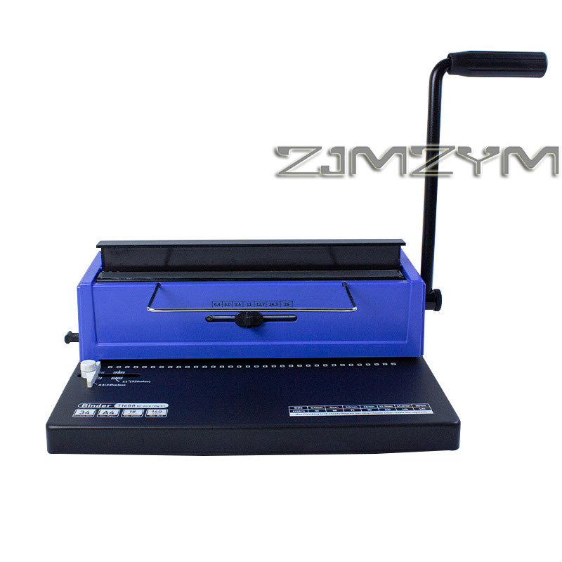 Square/Round Hole 34-hole Iron - đánh giá và giá Binding Machine Comb