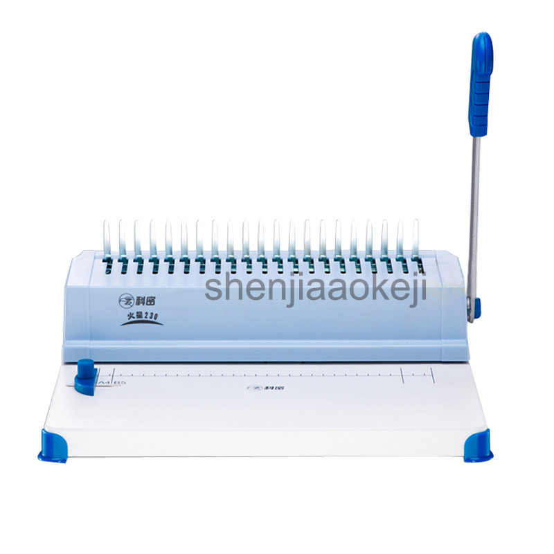 A4 SIZE Comb-type binding mach - đánh giá và giá Binding Machine Comb