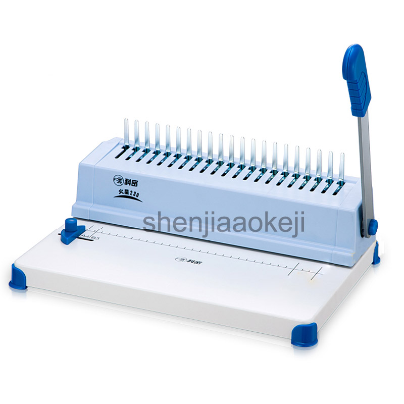 A4 SIZE Comb-type binding mach - đánh giá và giá Binding Machine Comb