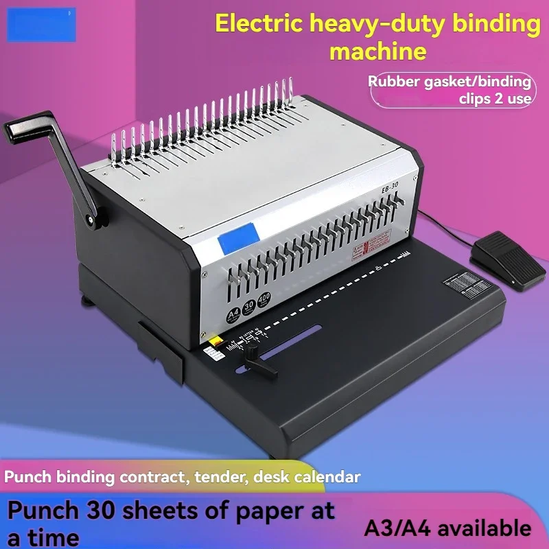 Heavy-duty electric binding ma - đánh giá và giá Binding Machine Comb