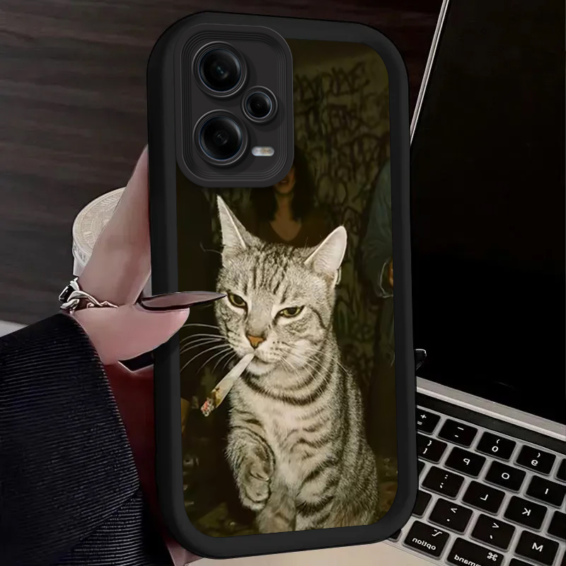 Trendy Cat Smoking Phone Case  - đánh giá và giá Receipt Printer Thermal
