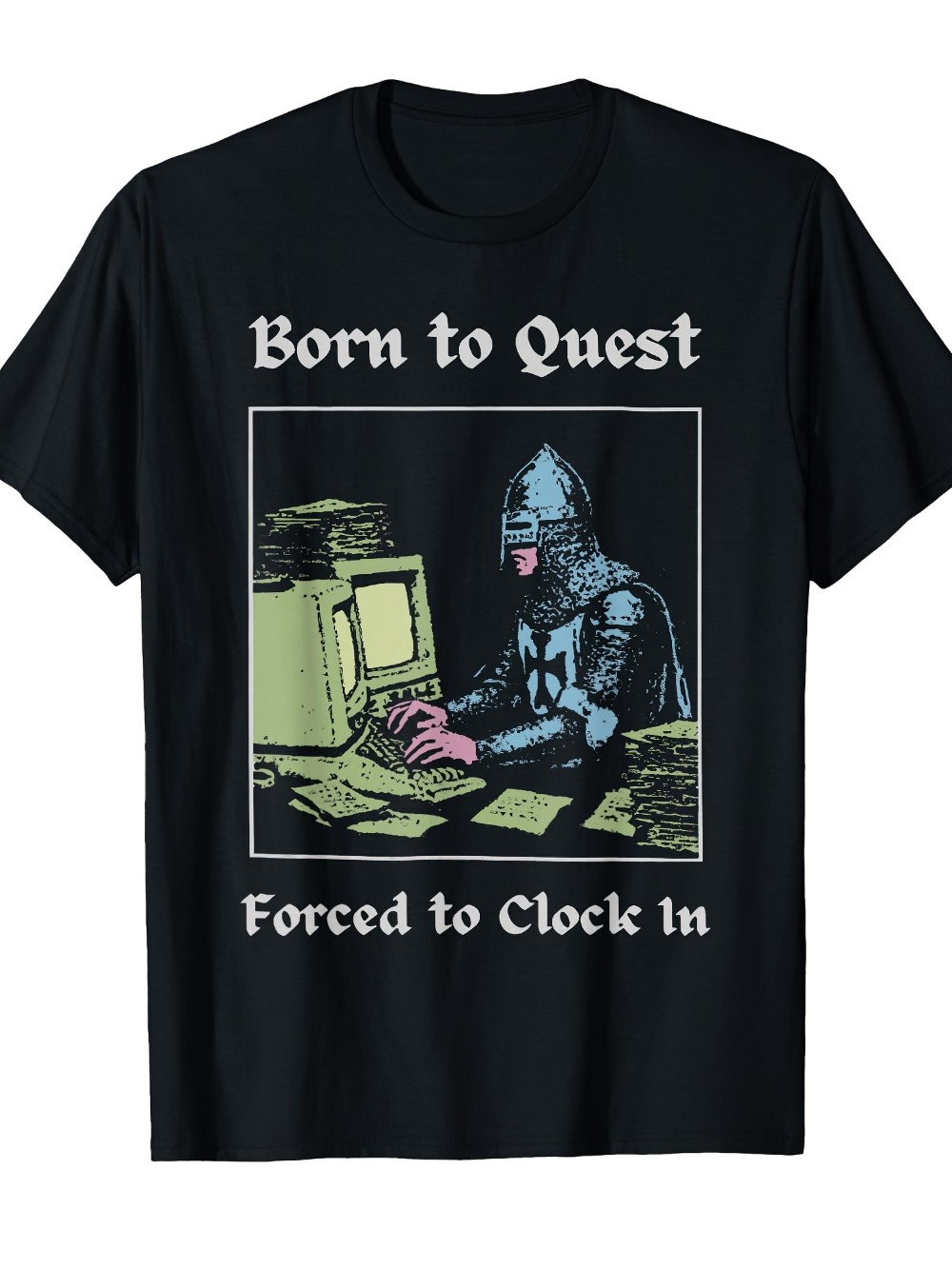 Born To Quest Forced To Clock  - đánh giá và giá Office Quest