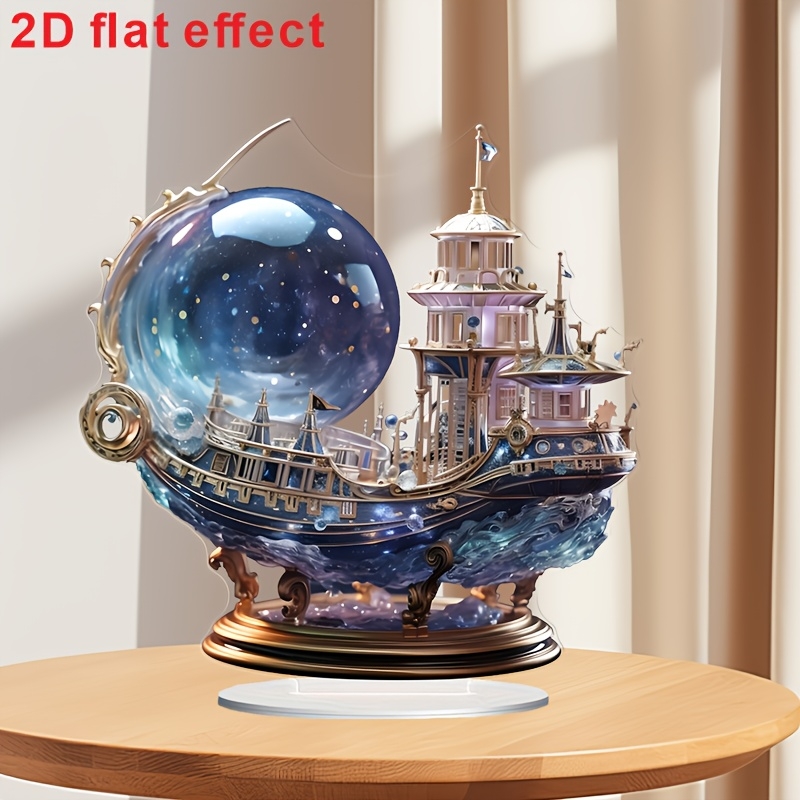 2D Bohemian Style 8in Acrylic  - đánh giá và giá Office Technologies
