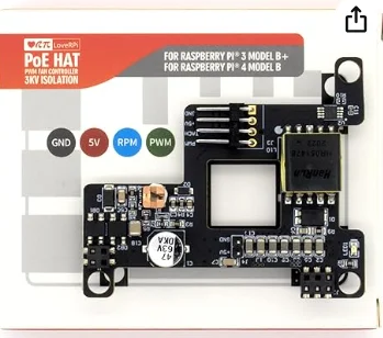 LoveRPi PoE HAT Power over Eth - đánh giá và giá Power Over Ethernet