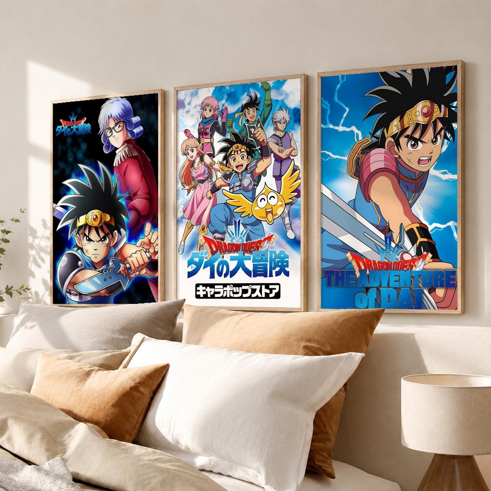 Dragon Quest RPG Poster HD pos - đánh giá và giá Office Quest