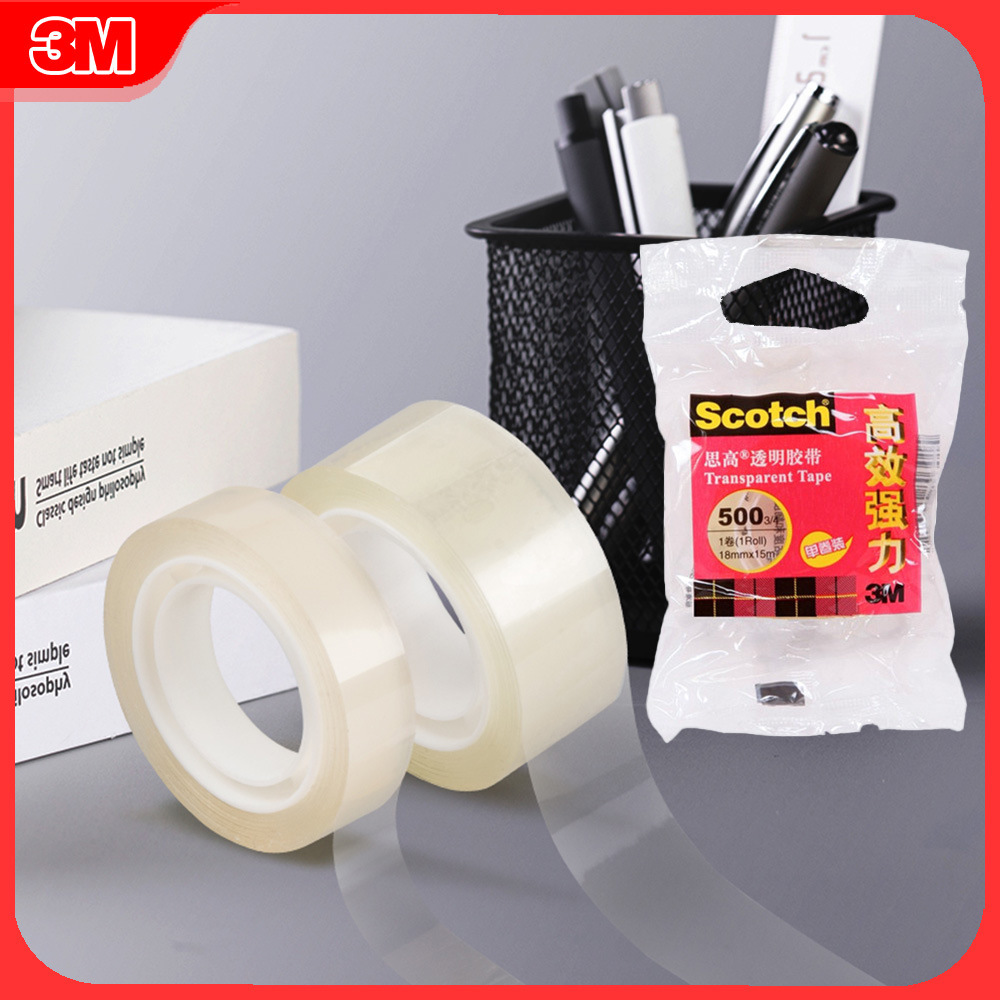 3M Scotch 500 Transparent Tape - đánh giá và giá Office Technologies