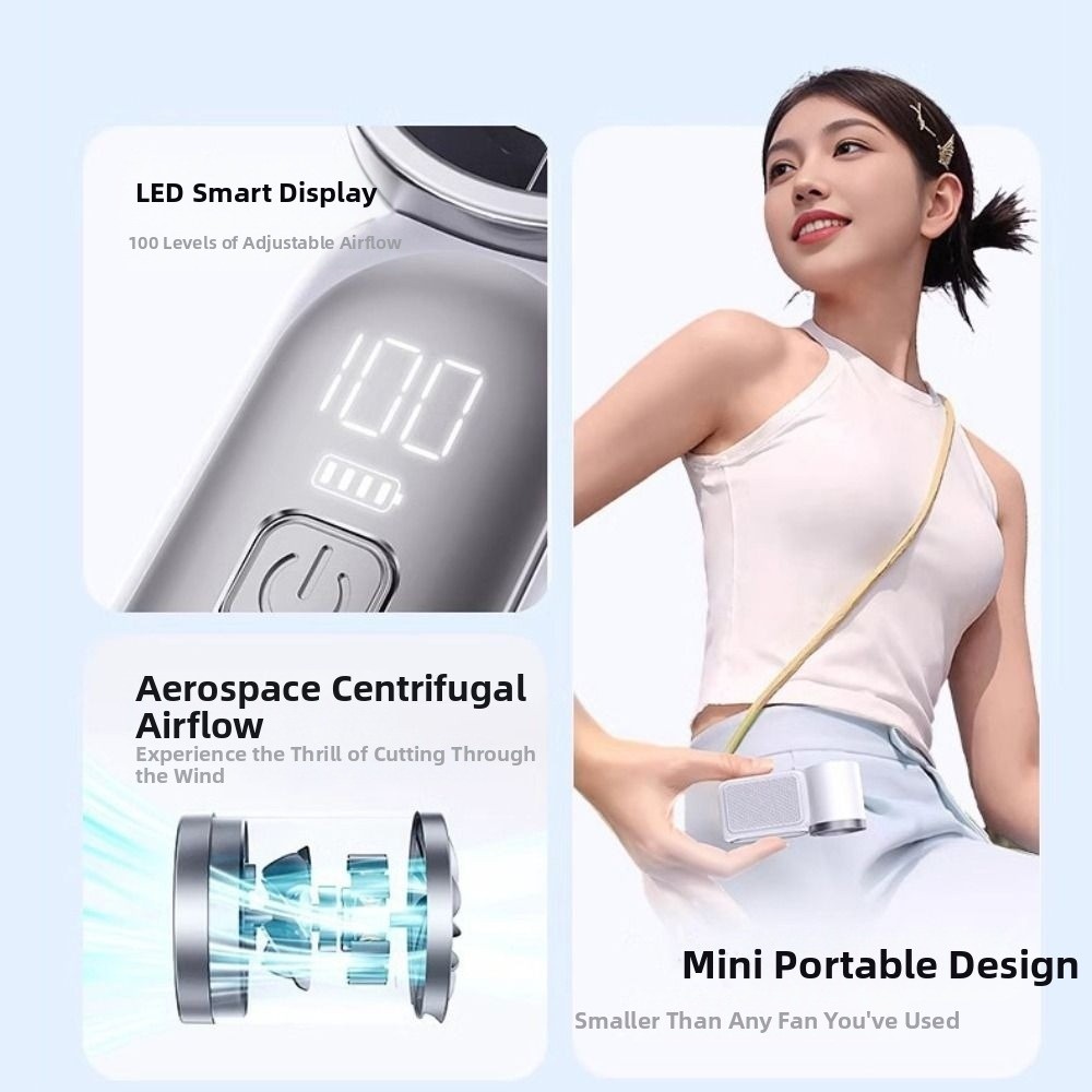 6 Gear Wind Mini Portable Fan  - đánh giá và giá Office Tech Gear