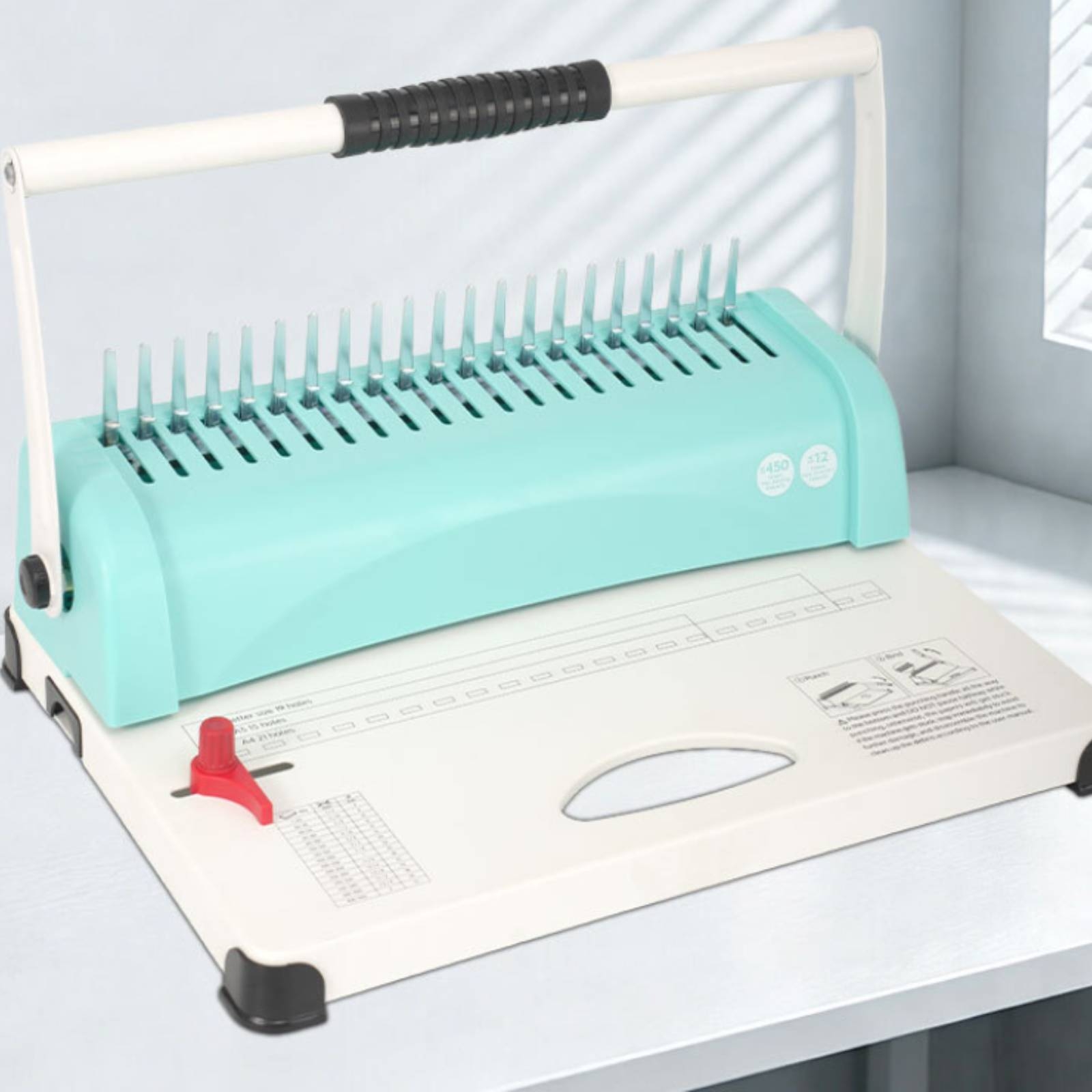 Desktop Comb Binder Easy to Us - đánh giá và giá Binding Machine Comb